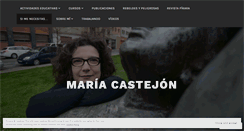 Desktop Screenshot of mariacastejonleorza.com